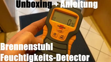 brennenstuhl feuchtigkeitsmesser|brennenstuhl moisture detector.